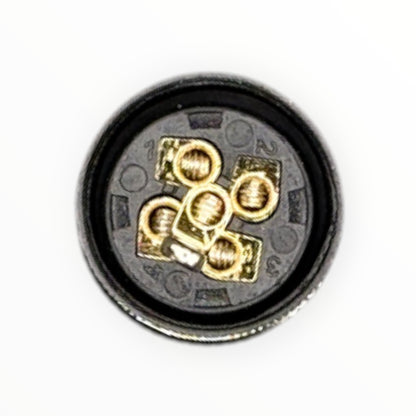 Conector armable m12, macho, recto, 5 pines [C12-I-M-5A-P] - SKU: IB 1021 — Automatización Industrial Chile | BDTEC
