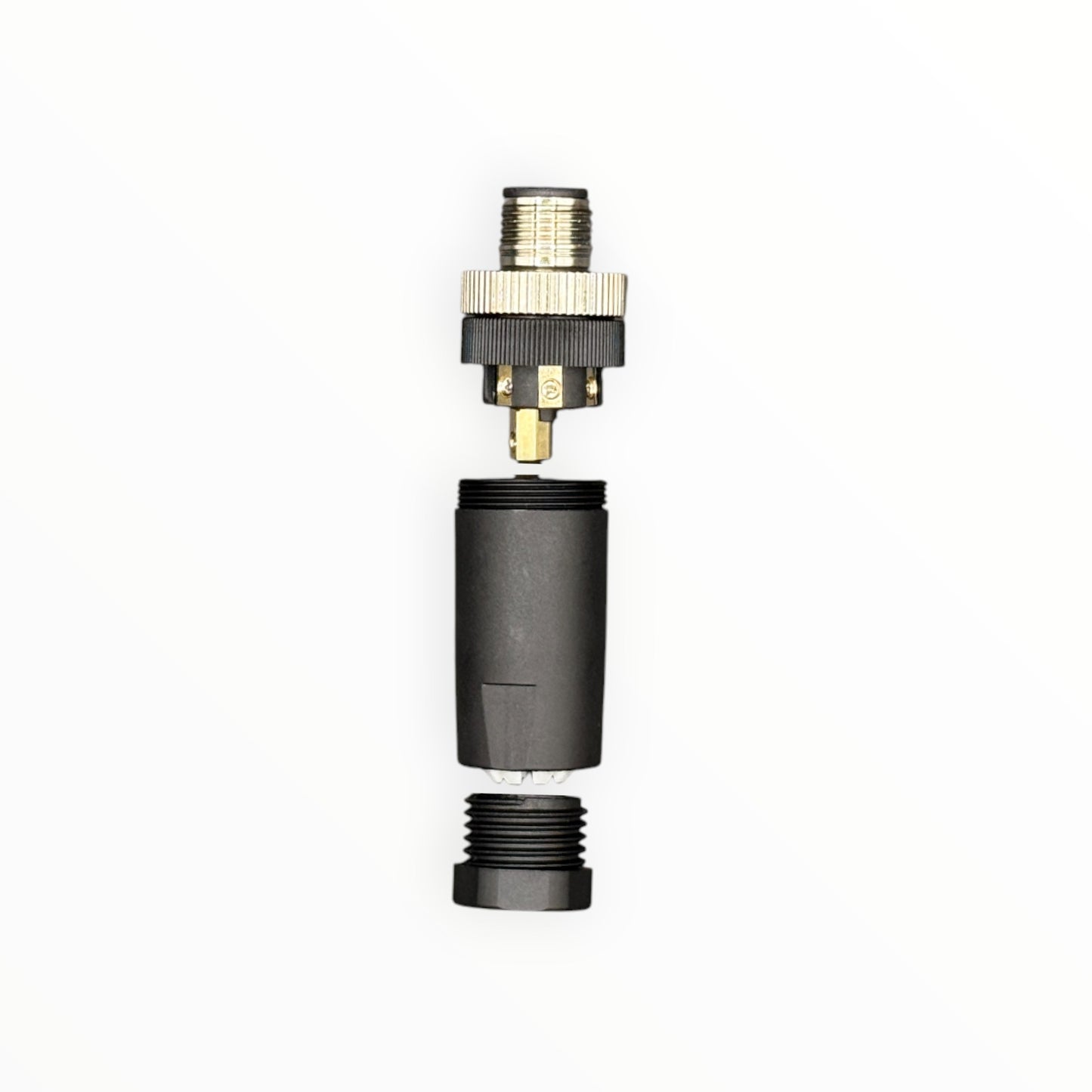 Conector armable m12, macho, recto, 8 pines [C12-I-M-8A-P] - SKU: IB 1022 — Automatización Industrial Chile | BDTEC