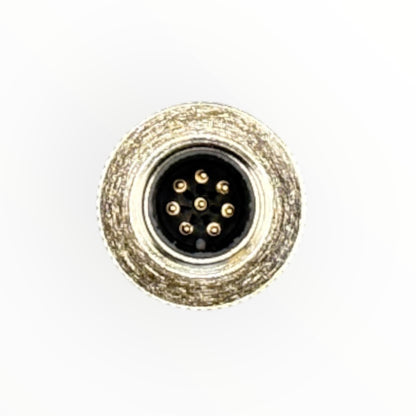 Conector armable m12, macho, recto, 8 pines [C12-I-M-8A-P] - SKU: IB 1022 — Automatización Industrial Chile | BDTEC