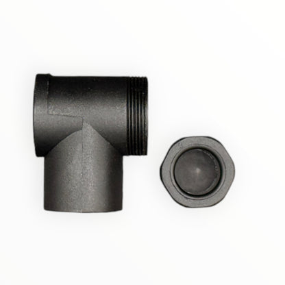 Conector armable m12, hembra, 90 grados, 4 pines [C12-L-F-4A-P] - SKU: IB 1023 — Automatización Industrial Chile | BDTEC