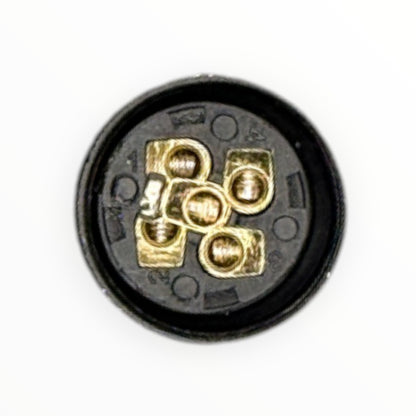 Conector armable m12, hembra, 90 grados, 5 pines [C12-L-F-5A-P] - SKU: IB 1024 — Automatización Industrial Chile | BDTEC