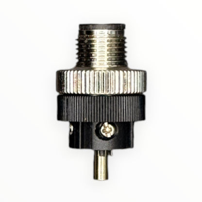 Conector armable m12, macho, 90 grados, 5 pines [C12-L-M-5A-P]
