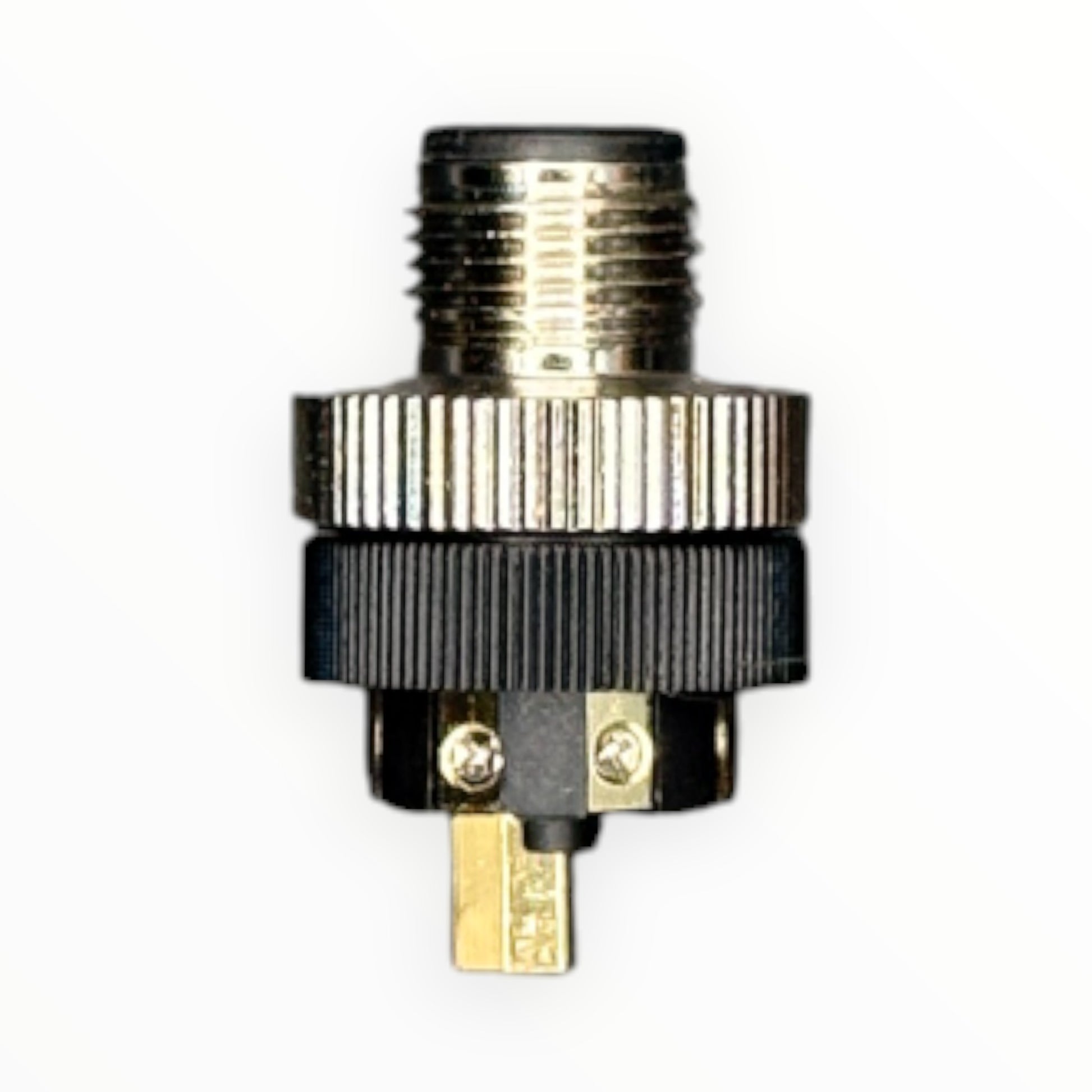 Conector armable m12, macho, 90 grados, 8 pines [C12-L-M-8A-P] - SKU: IB 1028 — Automatización Industrial Chile | BDTEC
