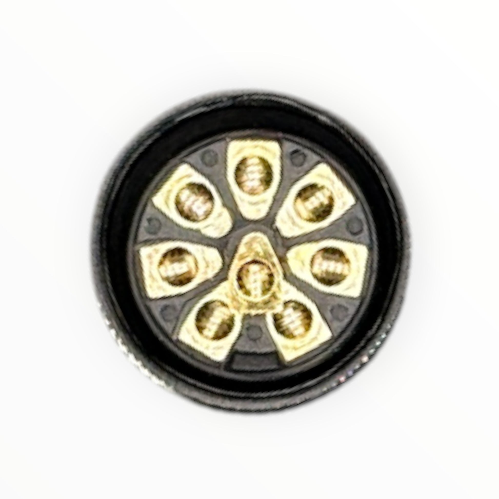 Conector armable m12, macho, 90 grados, 8 pines [C12-L-M-8A-P] - SKU: IB 1028 — Automatización Industrial Chile | BDTEC