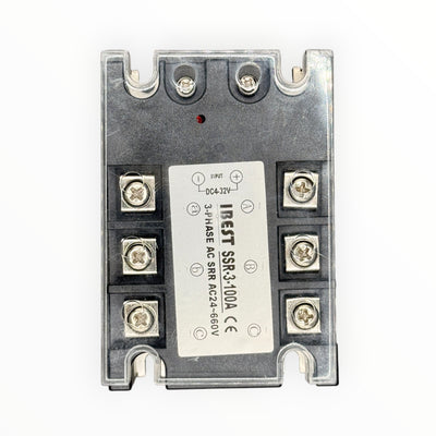 [SSR-3-100A] RELE DE ESTADO SOLIDO TRIFASICO, AC100A, ENTRADA DC3~32V, VOLTAJE DE CONTROL AC 24~660V