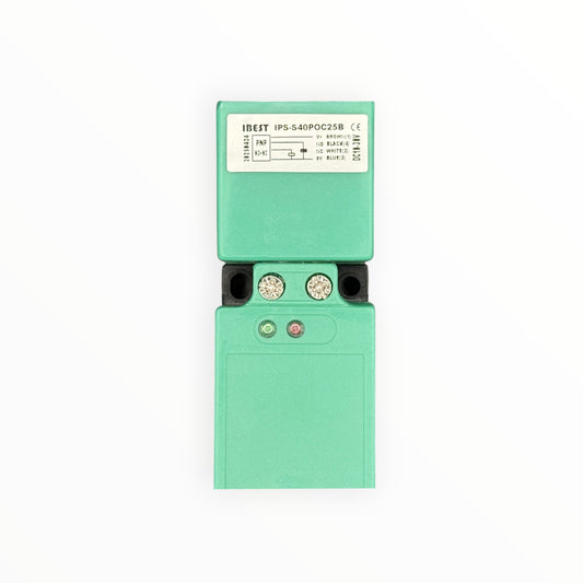 Sensor inductivo cuadrado, serie s40, pnp, no+nc, sin blindaje 25 mm,10-30 vdc, sin cable [IPS-S40POC25B] - SKU: IB 1302 — Automatización Industrial Chile | BDTEC