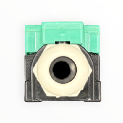 Conector hembra m12 de 5 pines, código b, metalico blindado
