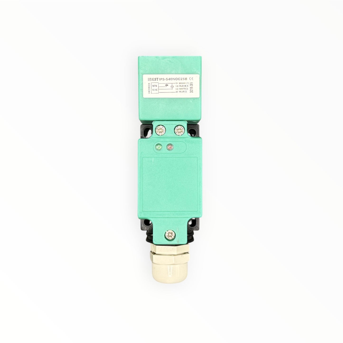 Sensor inductivo cuadrado, serie s40, npn, no+nc, sin blindaje 25 mm,10-30 vdc, sin cable [IPS-S40NOC25B] - SKU: IB 1303 — Automatización Industrial Chile | BDTEC