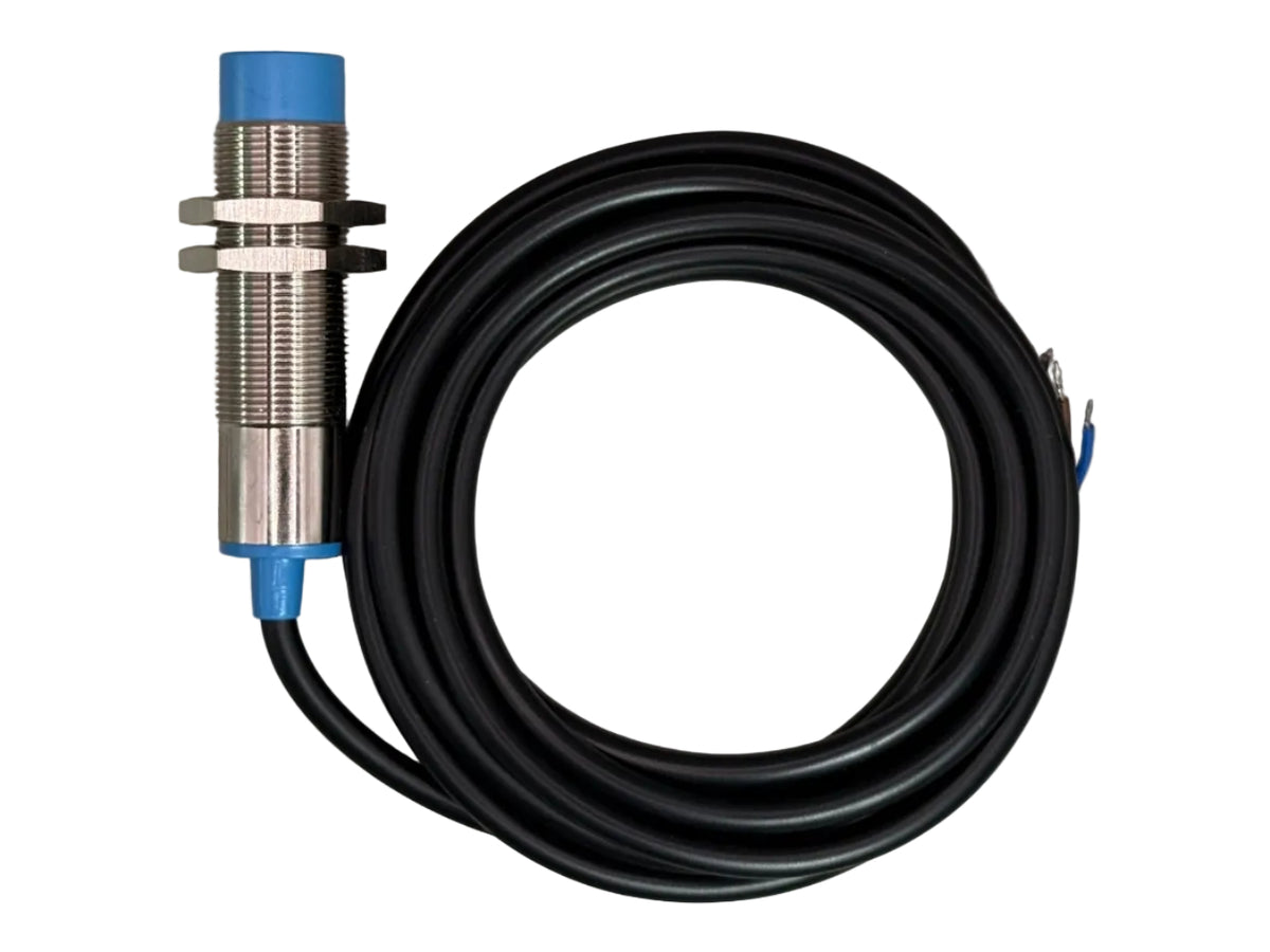 Sensor de proximidad capacitivo, M18 NPN, NO+NC, no enrasado ajustable de 8 mm, 10-30 VDC, conector M12 IBEST CPS-18NOC8B