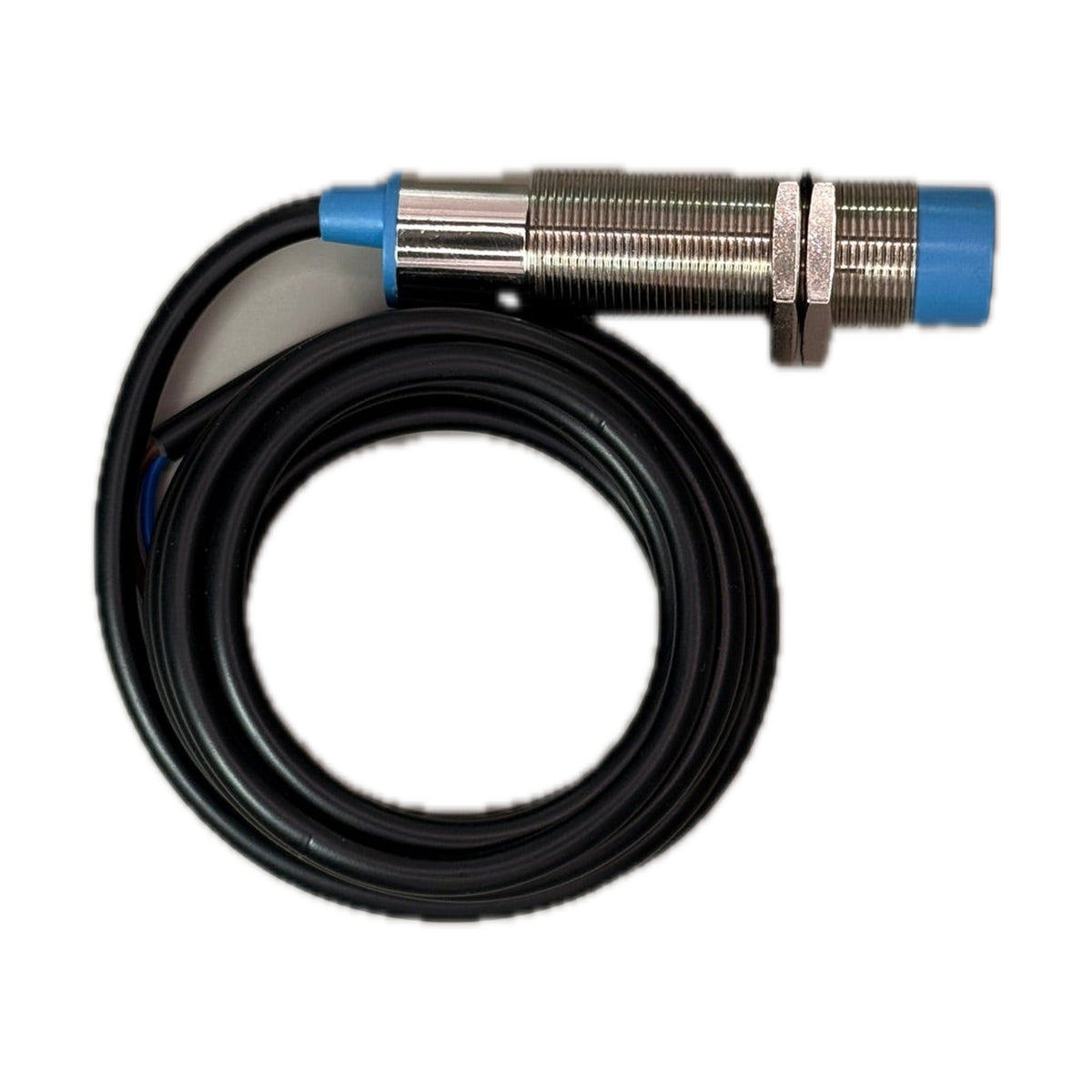Sensor de proximidad capacitivo, M18 AC 2 hilos NO, no empotrado ajustable de 8 mm, 90-250 VAC, conector M12 IBEST - vista 2