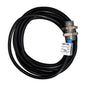 Sensor de efecto hall M12, PNP, NA, blindado 10 mm, 10-30 VDC