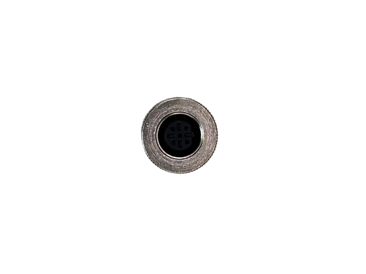 Conector hembra M12 de 5 pines, código b, metálico blindado