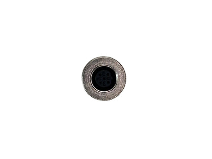 Conector hembra M12 de 5 pines, código b, metálico blindado