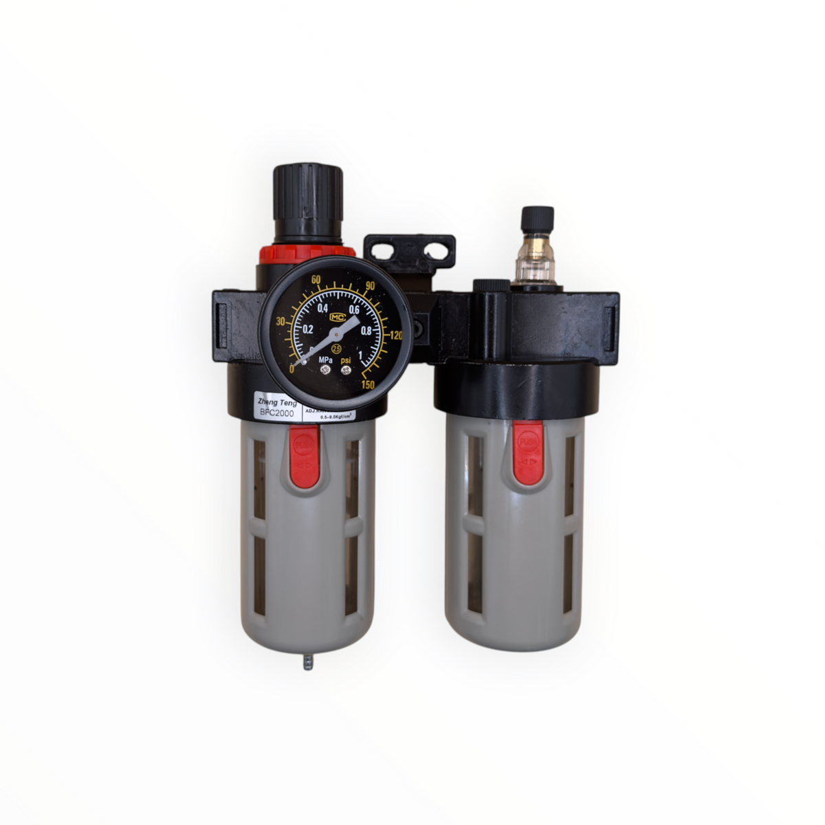 Filtro regulador lubricador de aire 1/4" Genérico BFC2000