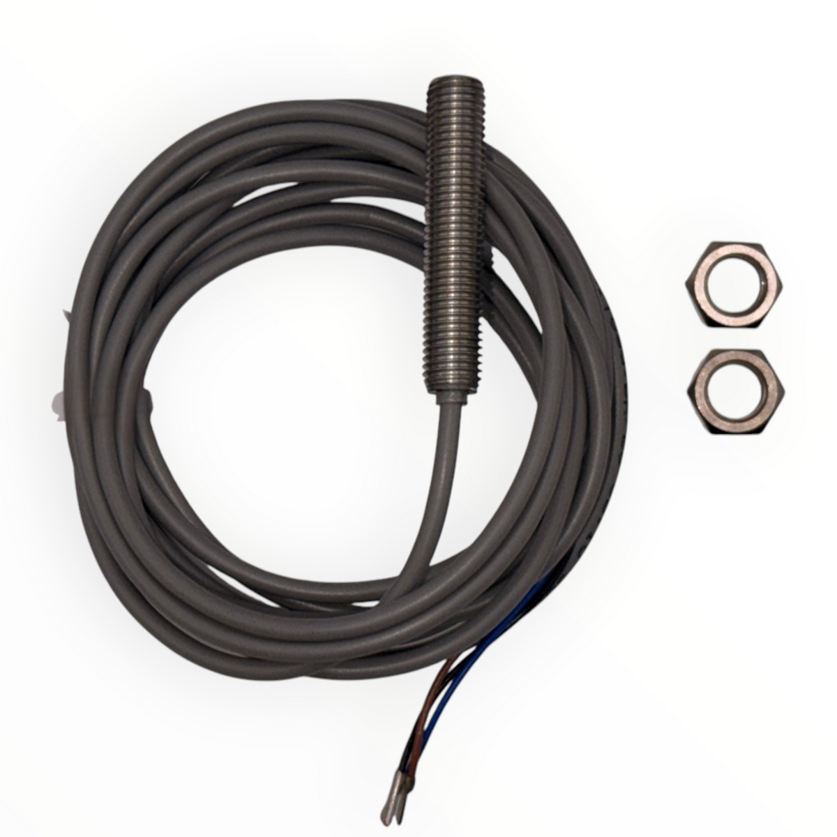 Sensor inductivo M8 PNP NO rasante sn 1.5mm cable 2m Lanbao LR08BF15DPO - vista 2