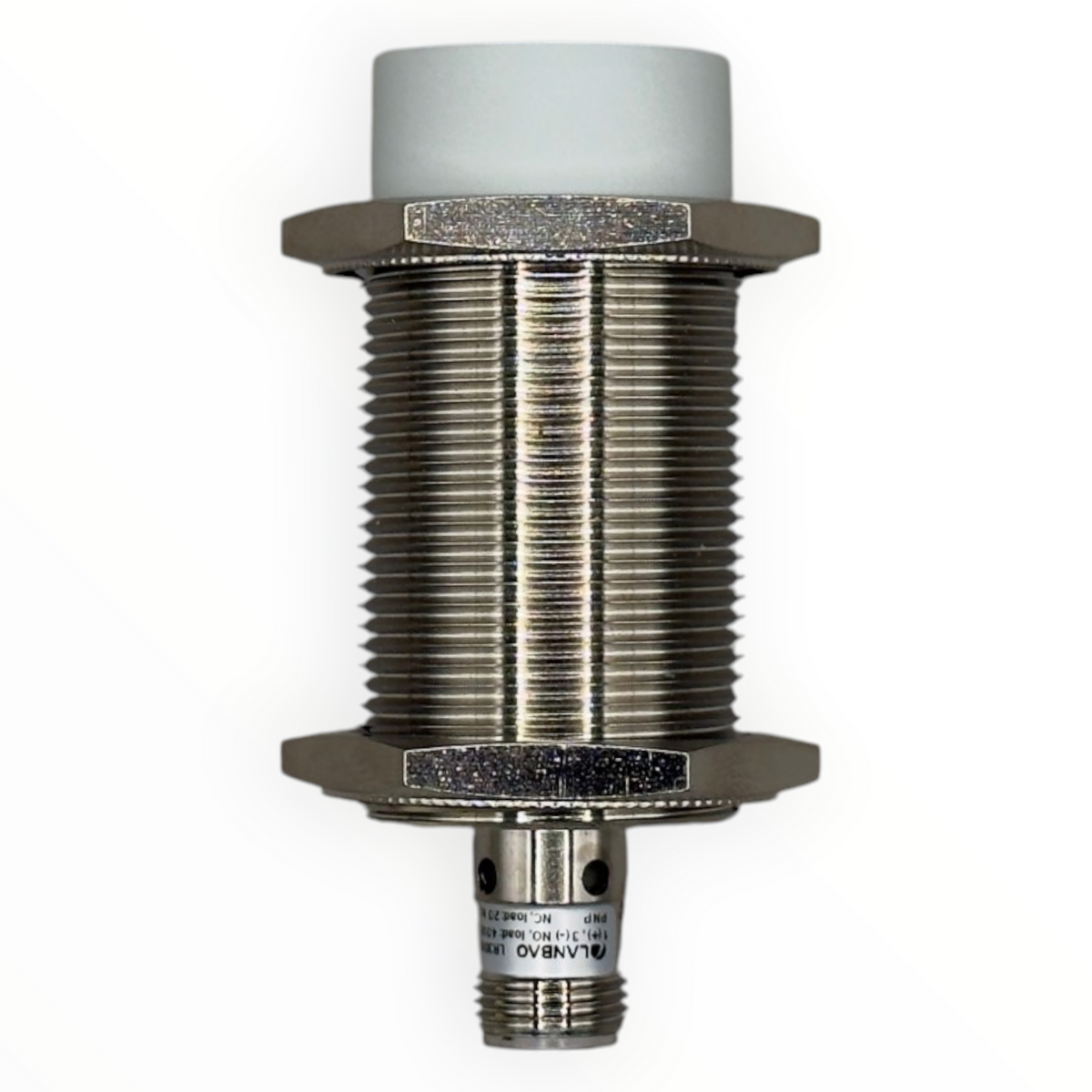 Sensor inductivo M30 PNP NO+NC no rasante sn 15mm Lanbao LR30XBN15DPR-E2