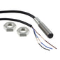 Sensor inductivo, m8, rasante, sn 2mm, 24v, cuerpo de acero inoxidable, npn, no, cable 2m. [E2B-S08KS02-WP-C1]