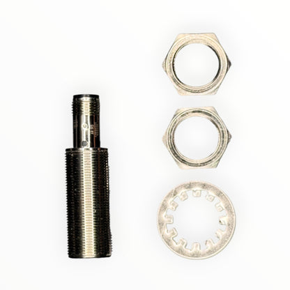 Sensor inductivo, m18, rasante, sn 8mm, 24v, cuerpo laton niquelado, pnp, no, conector m12. [E2B-M18KS08-M1-B1]