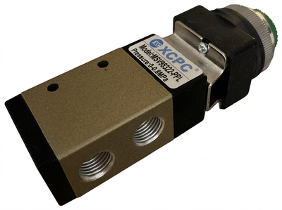 Valvula neumatica 5/2 conex 1/4" tipo boton saliente [MSV86522PPL] - SKU: XC 1112 — Automatización Industrial Chile | BDTEC