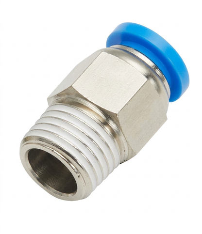 Conector recto 1/8 x 10mm [XPC-10-N1] - SKU: XC 1088 — Automatización Industrial Chile | BDTEC