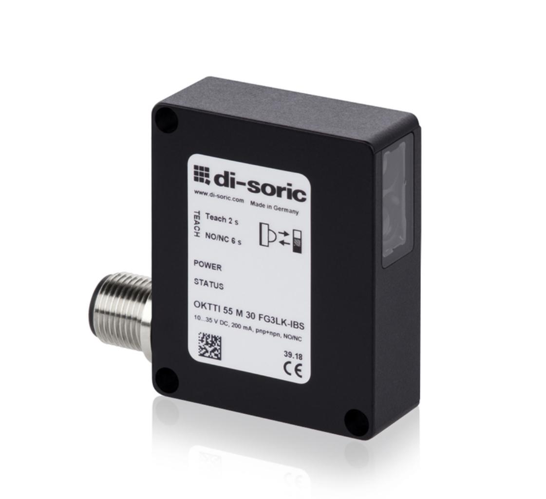 Sensor de contraste 50x40x15mm, no/nc,ns 33mm,para conector m12/4p [OKTTI 55 M 30 FG3LK-IBS]
