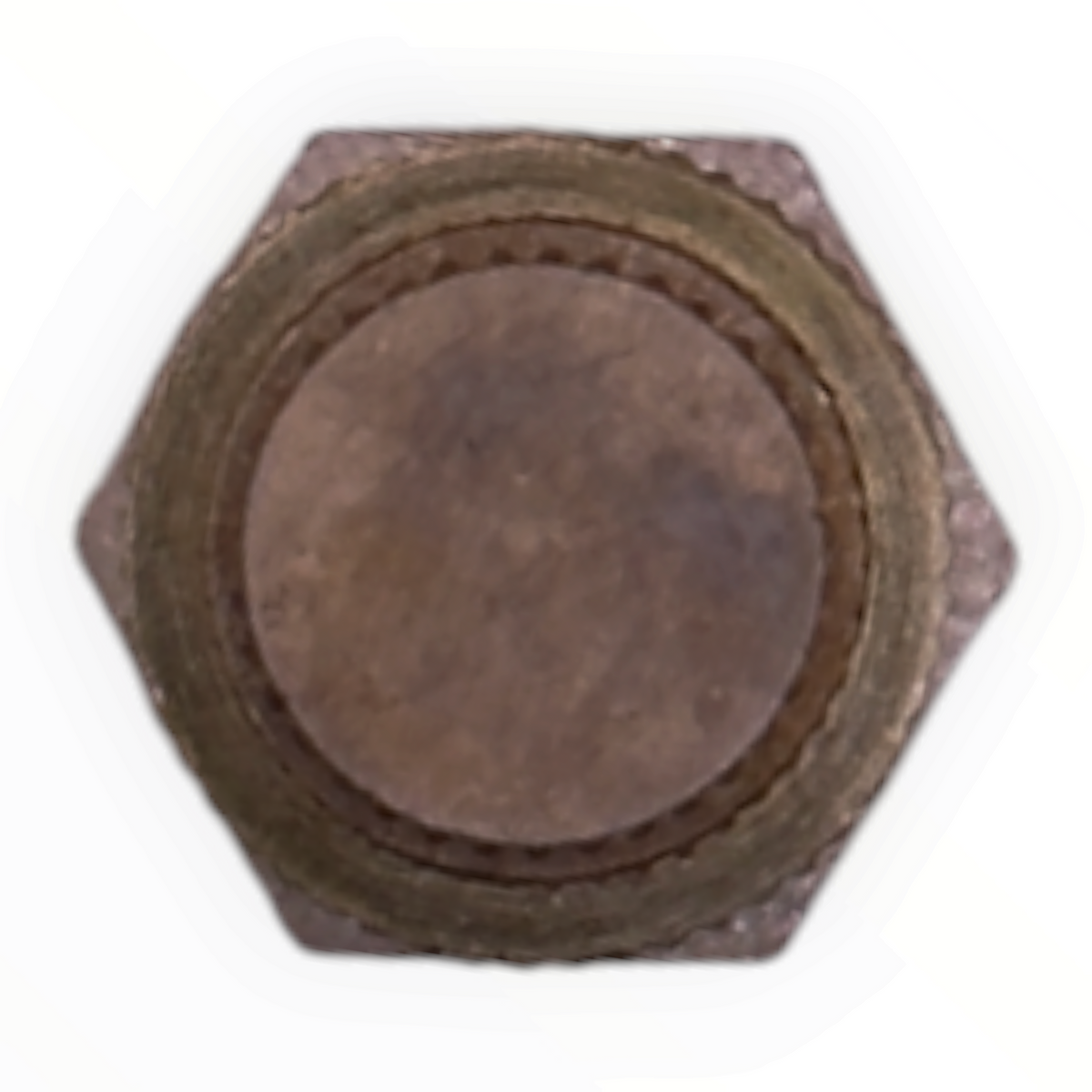 Silenciador neumático de bronce 1/2" NPT regulable Genérico - vista 2