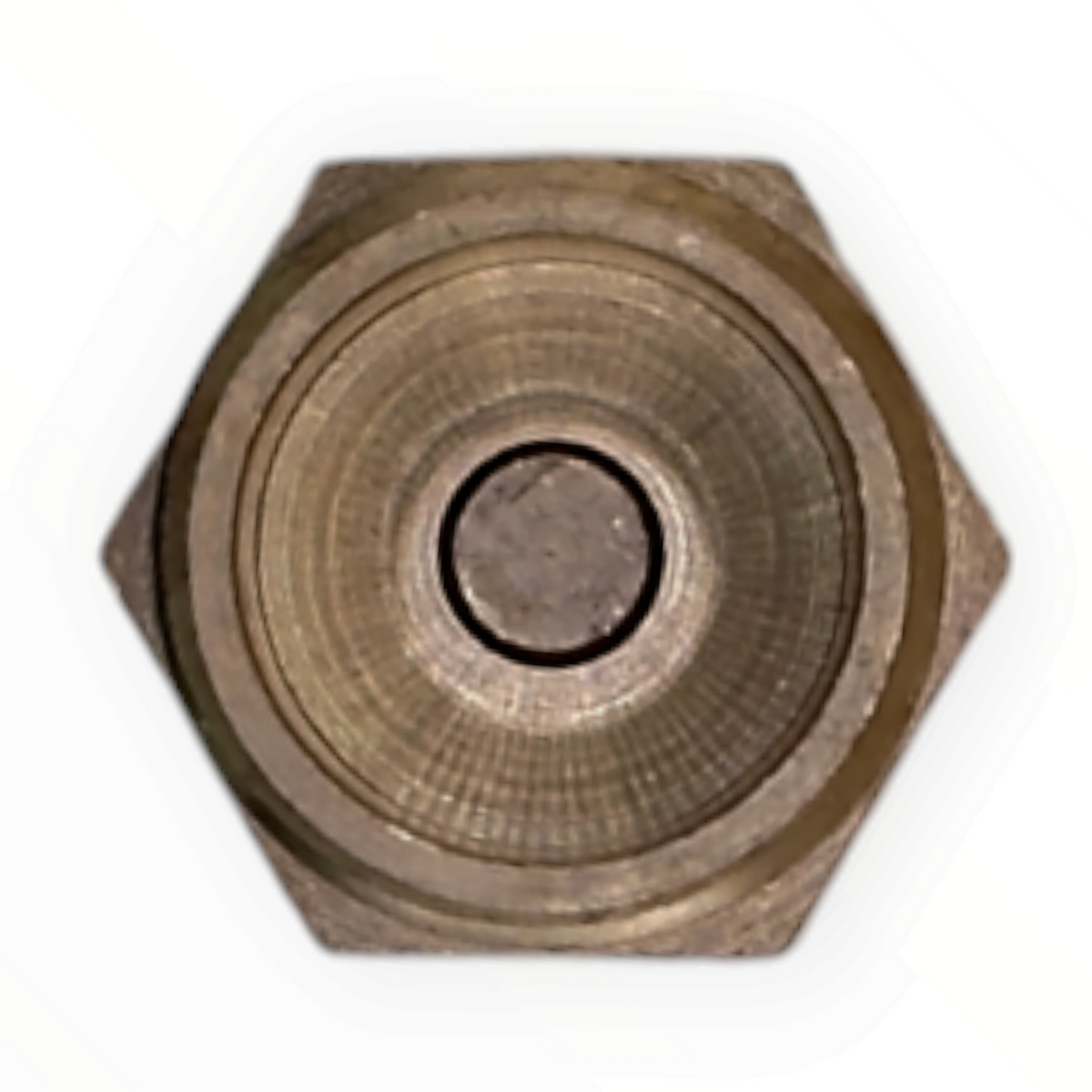 Silenciador neumático de bronce 1/2" NPT regulable Genérico - vista 3