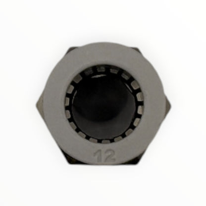 Conector recto 1/4 x 12mm [XPC-12-N2]