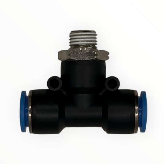 Tee central 1/4 x 12mm [XPB-12-N2] - SKU: XC 1026 — Automatización Industrial Chile | BDTEC