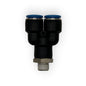 Yee central 1/4 x 12mm [XPX-12-N2]