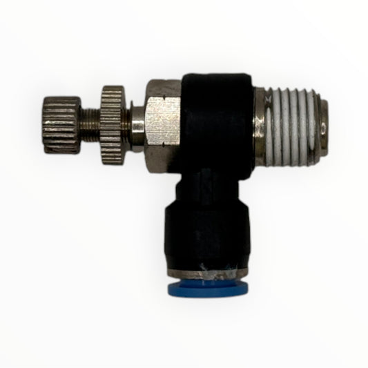 Regulador de flujo 1/4 x 8mm [XJSC-8-N2] - SKU: XC 1031 — Automatización Industrial Chile | BDTEC