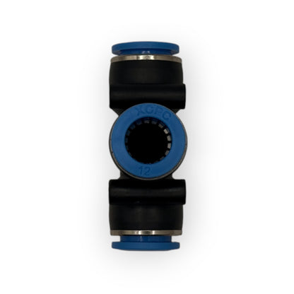 Tee tubo a tubo 12mm [XPE-12]
