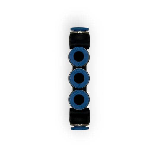 Manifold 6mm [XPK-06] - SKU: XC 1064 — Automatización Industrial Chile | BDTEC