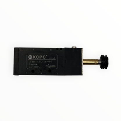 Electrovalvula 5/2 conex 1/4" cuerpo grande [4V310-08]