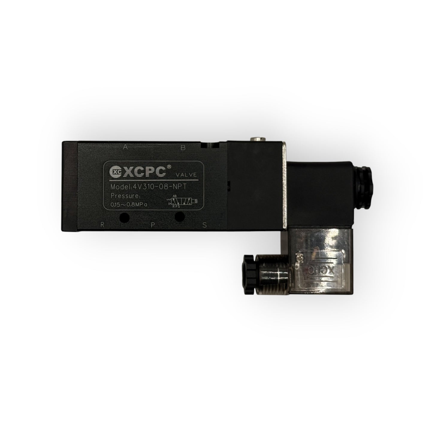 Electrovalvula 5/2 conex 1/4" cuerpo grande [4V310-08]