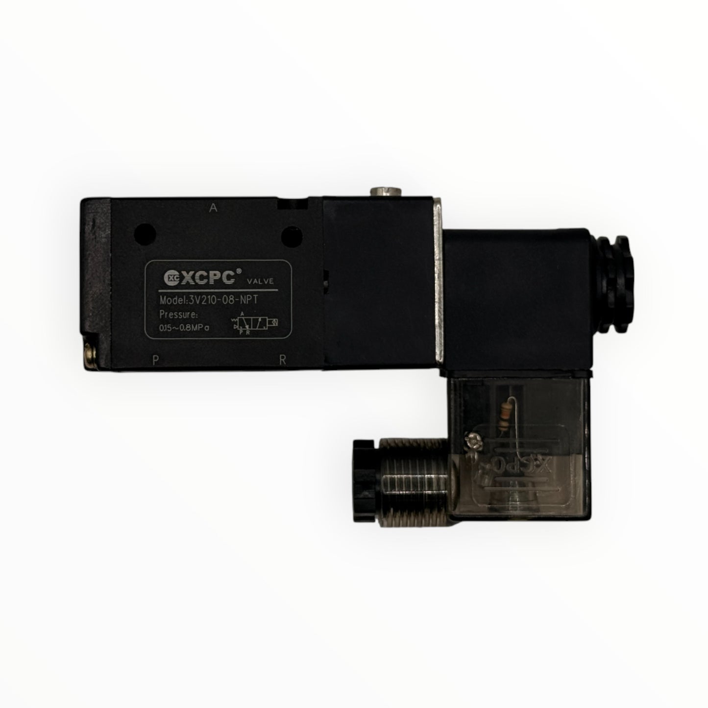 Electrovalvula 3/2 conex 1/4" [3V210-08] - SKU: XC 1104 — Automatización Industrial Chile | BDTEC