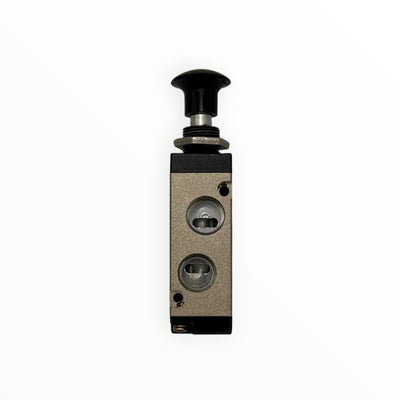 Valvula neumatica 5/2 conex 1/4" mando tirador [4R210-08] - SKU: XC 1106 — Automatización Industrial Chile | BDTEC