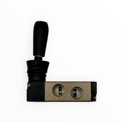 Valvula neumatica 5/2 conex 1/4" mando palanca con resorte [4H210-08-S] - SKU: XC 1107 — Automatización Industrial Chile | BDTEC