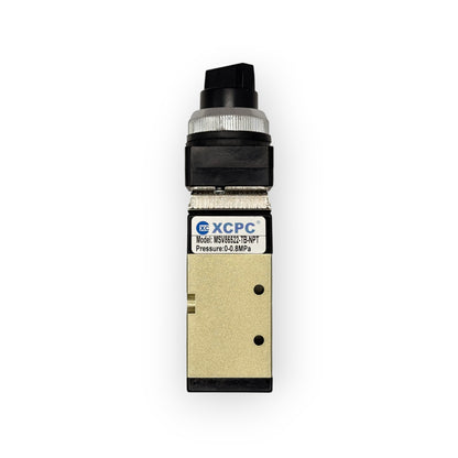 Valvula neumatica 5/2 conex 1/4" tipo selector [MSV86522TB]