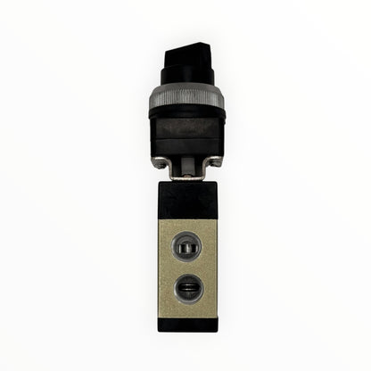 Valvula neumatica 3/2 conex 1/4" tipo selector [MSV98322TB]
