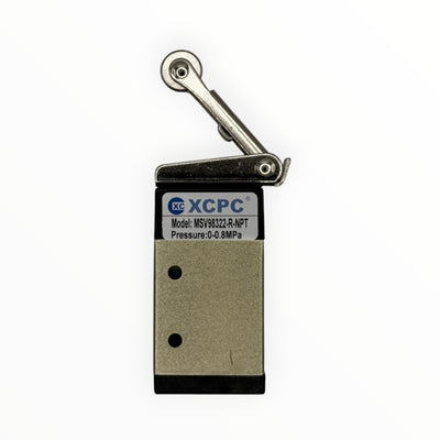 Valvula neumatica 3/2 conex 1/4" tipo final de carrera [MSV98322R] - SKU: XC 1115 — Automatización Industrial Chile | BDTEC