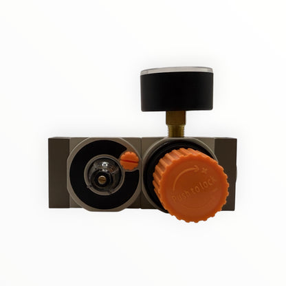 Filtro regulador lubricador conex 1/4" cuerpo chico [XOU-1/4-MINI]