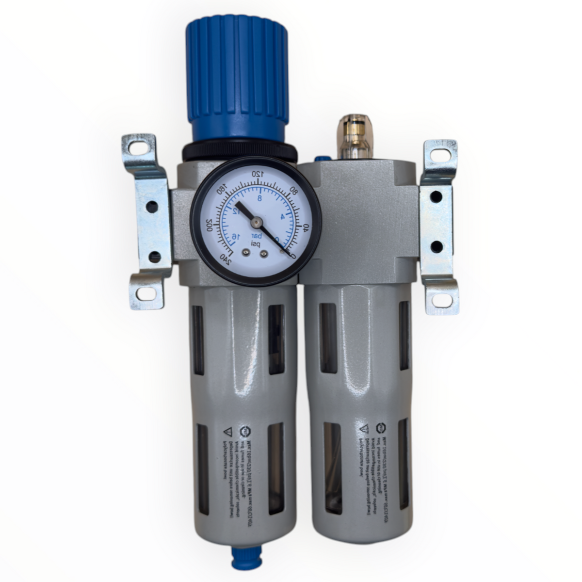 Filtro regulador lubricador conexión 3/4" cuerpo midi ZT XOU-3/4-MIDI - vista 5