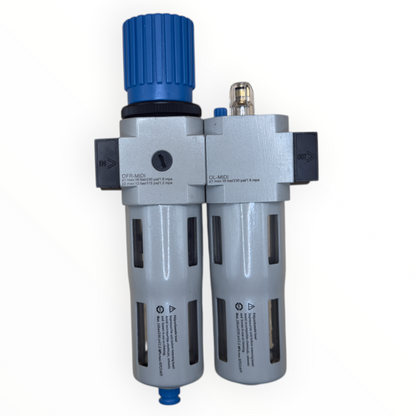 Filtro regulador lubricador conexión 3/4" cuerpo midi ZT XOU-3/4-MIDI - vista 2