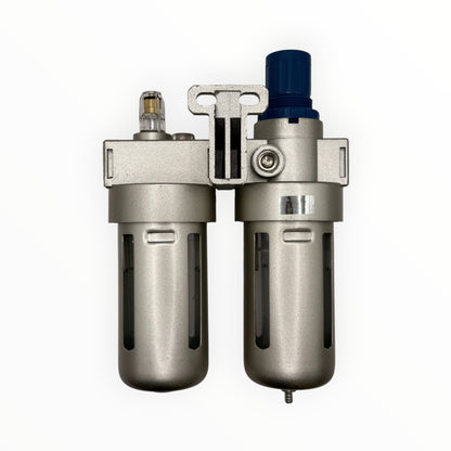 Filtro regulador lubricador 1/2" 2 cuerpos [BFC4000]