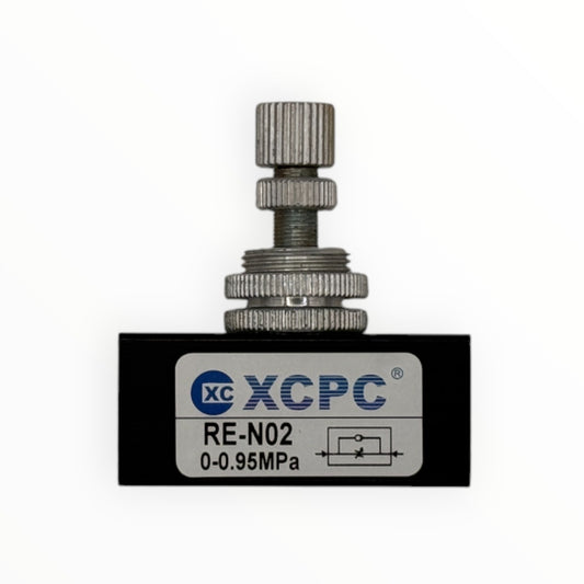 Valvula reguladora de flujo 1/4" [RE-02] - SKU: XC 1700 — Automatización Industrial Chile | BDTEC