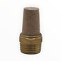 Silenciador de bronce 3/8" [B-10-NPT] - SKU: XC 2030 — Automatización Industrial Chile | BDTEC