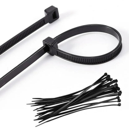 Amarra plastica negra 3.5x200 (100u)