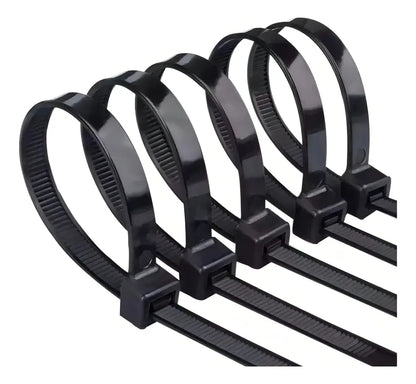 Amarra plastica negra 3.5x200 (100u)