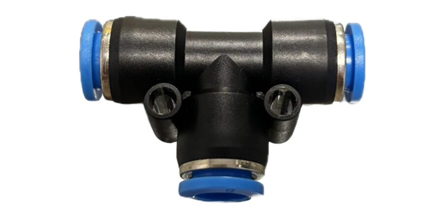 Conector neumático tipo T push-in